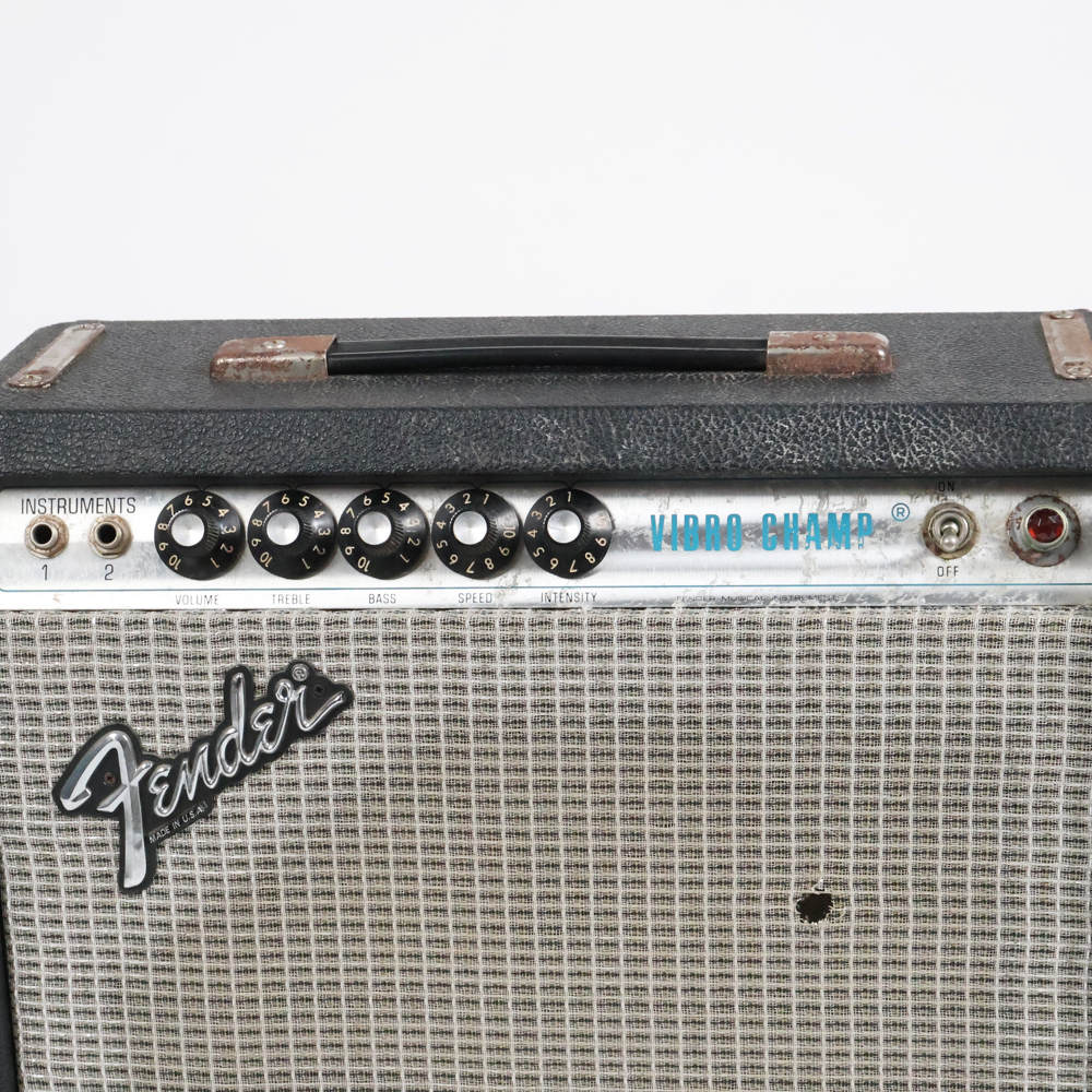 【中古】 Fender Vibro Champ 1979年製 小型ギターアンプ コンボ 真空管アンプ コントロール
