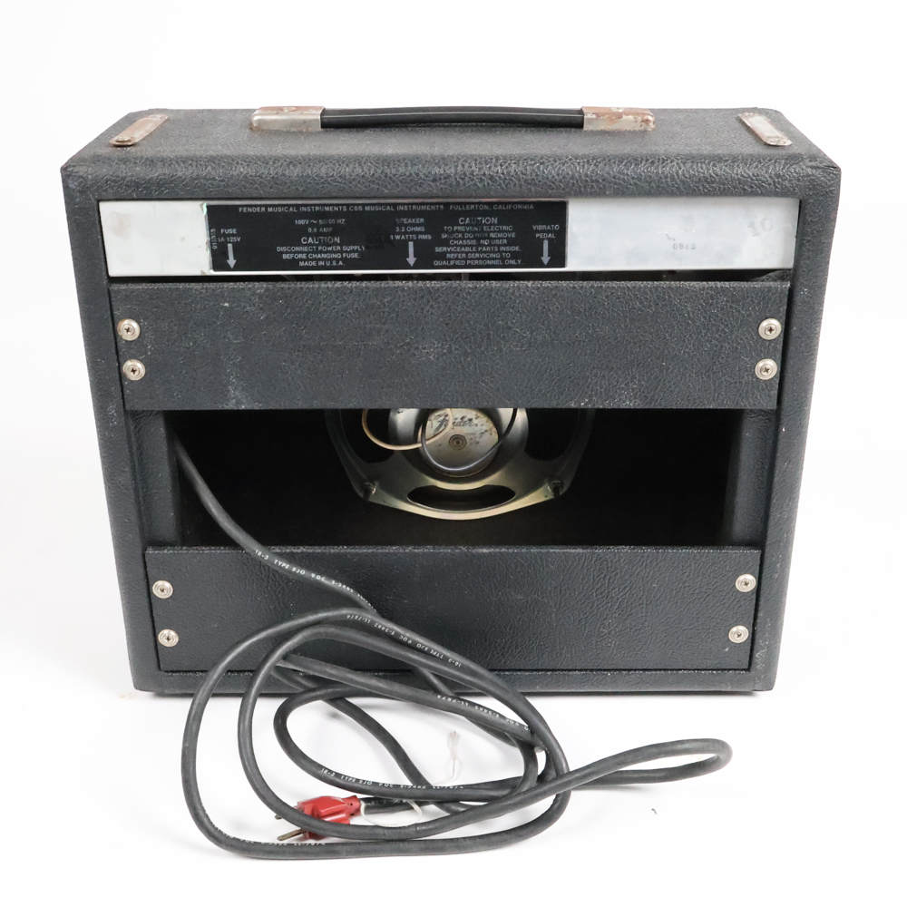 【中古】 Fender Vibro Champ 1979年製 小型ギターアンプ コンボ 真空管アンプ 背面