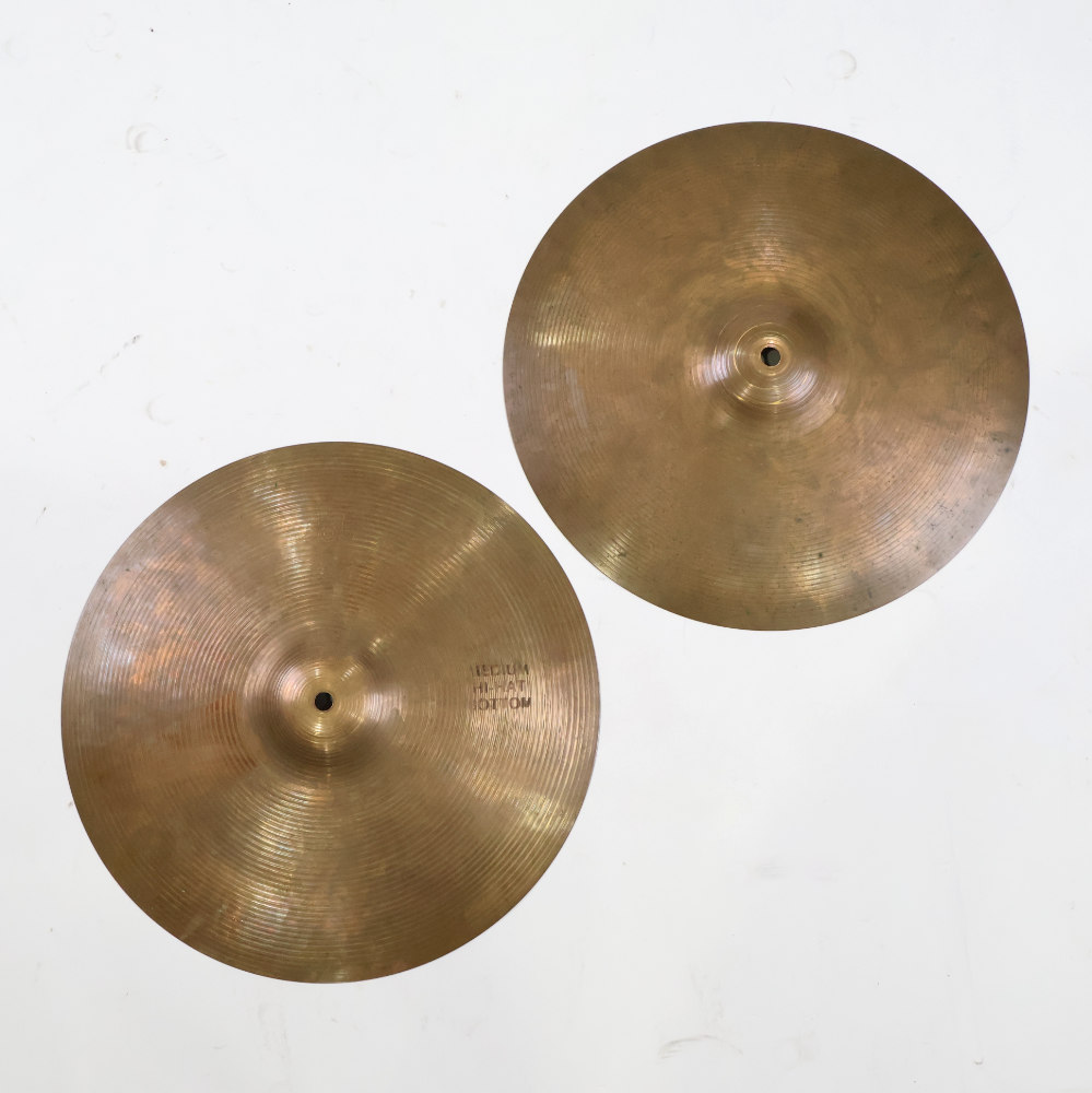 【中古】 ハイハットシンバル ペア パイステ PAISTE 505 MEDIUM  HI HAT 14インチ ペア