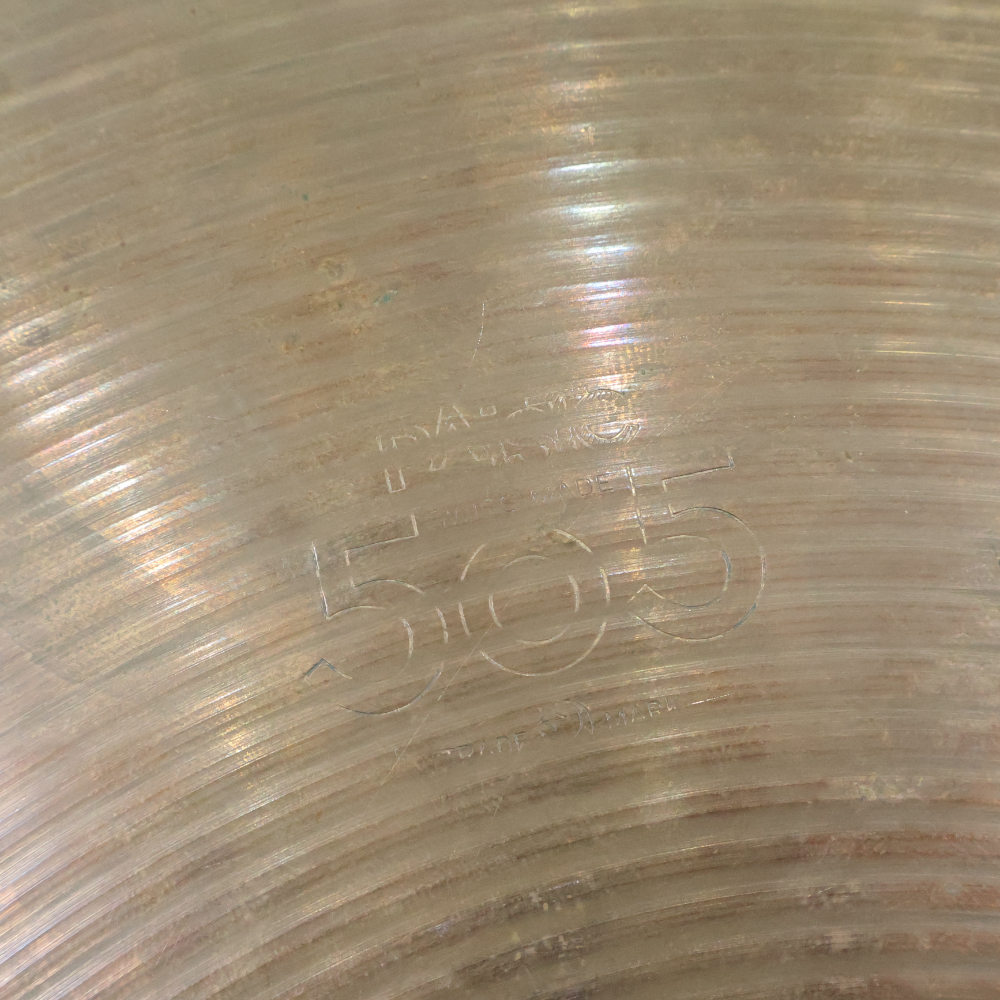 【中古】 ハイハットシンバル ペア パイステ PAISTE 505 MEDIUM  HI HAT 14インチ ペア 詳細画像