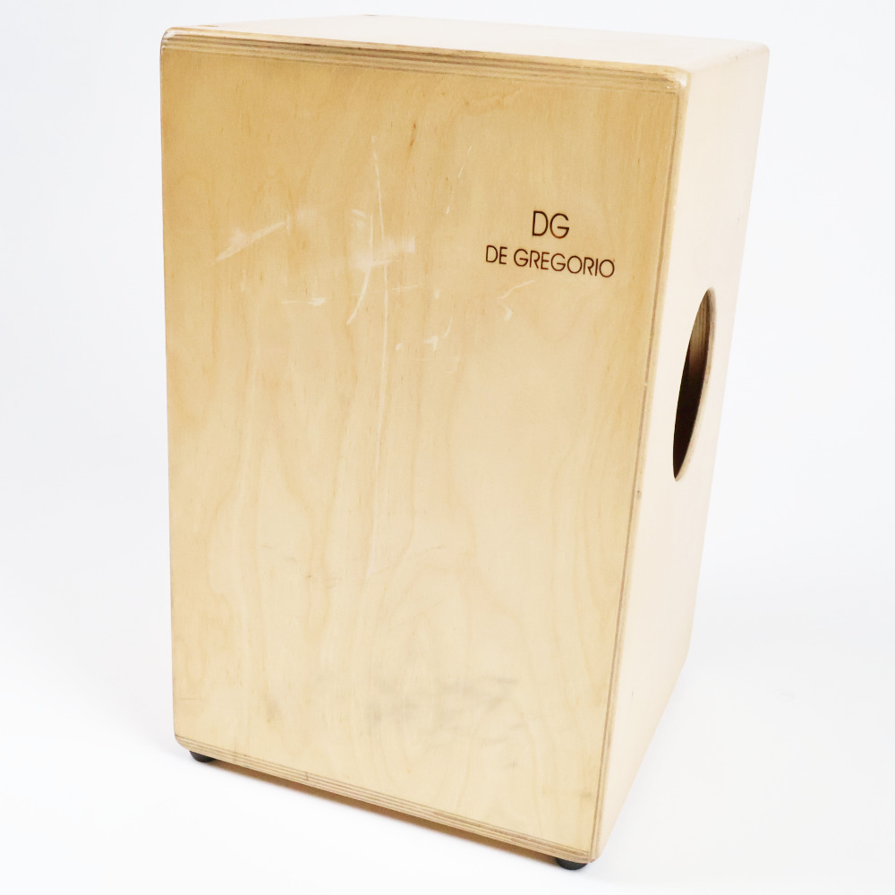 【中古】 カホン DG CAJON 響き線8本仕様 カホン ナチュラル 傷