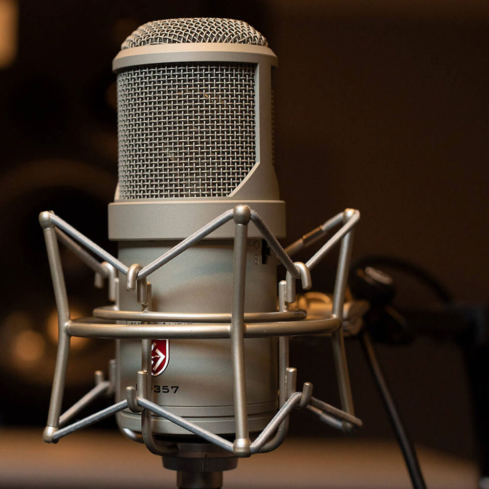 LAUTEN AUDIO ローテンオーディオ FC-357 CLARION コンデンサーマイク 使用イメージ