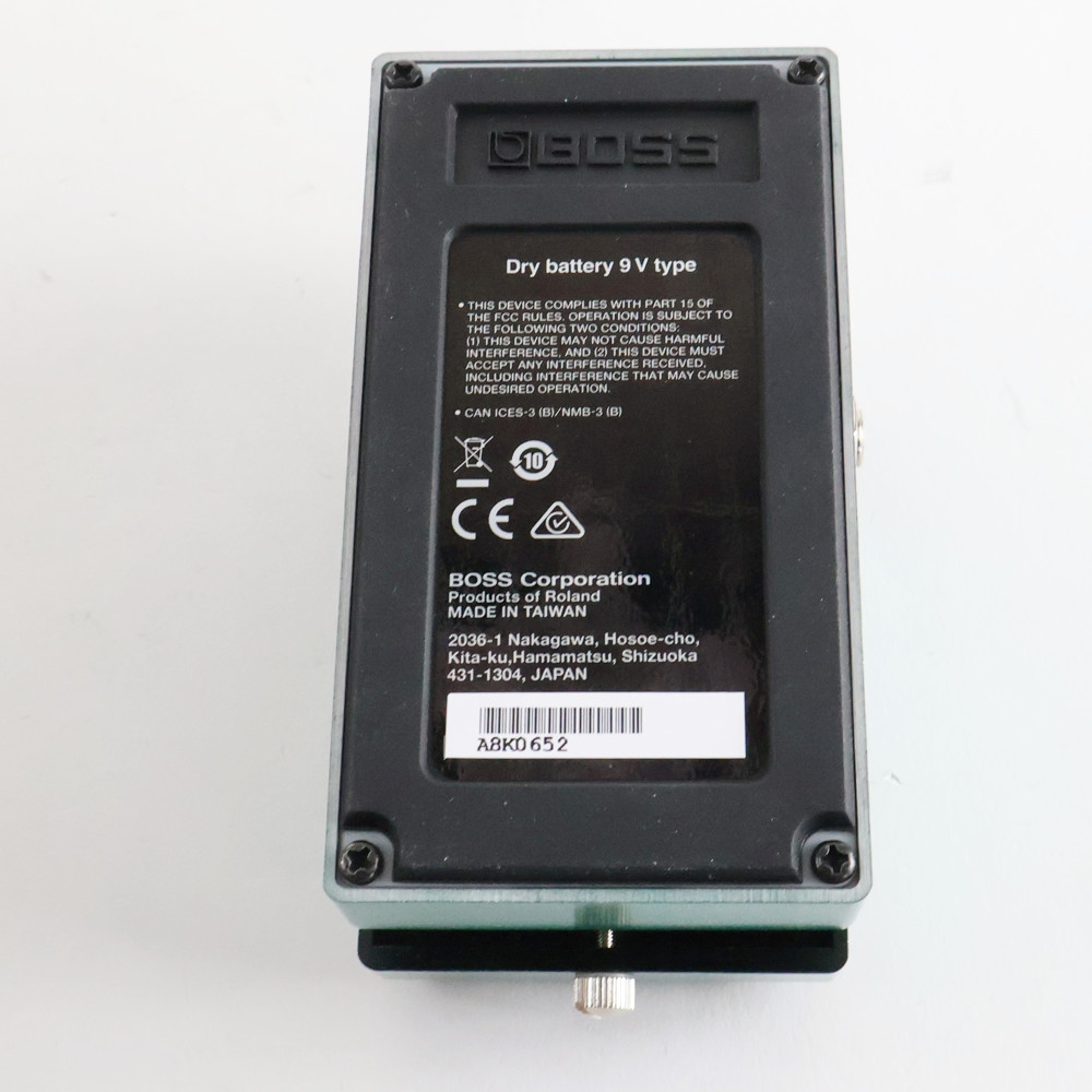 【中古】 BOSS BC-1X Bass Comp ベース用コンプレッサー 裏面