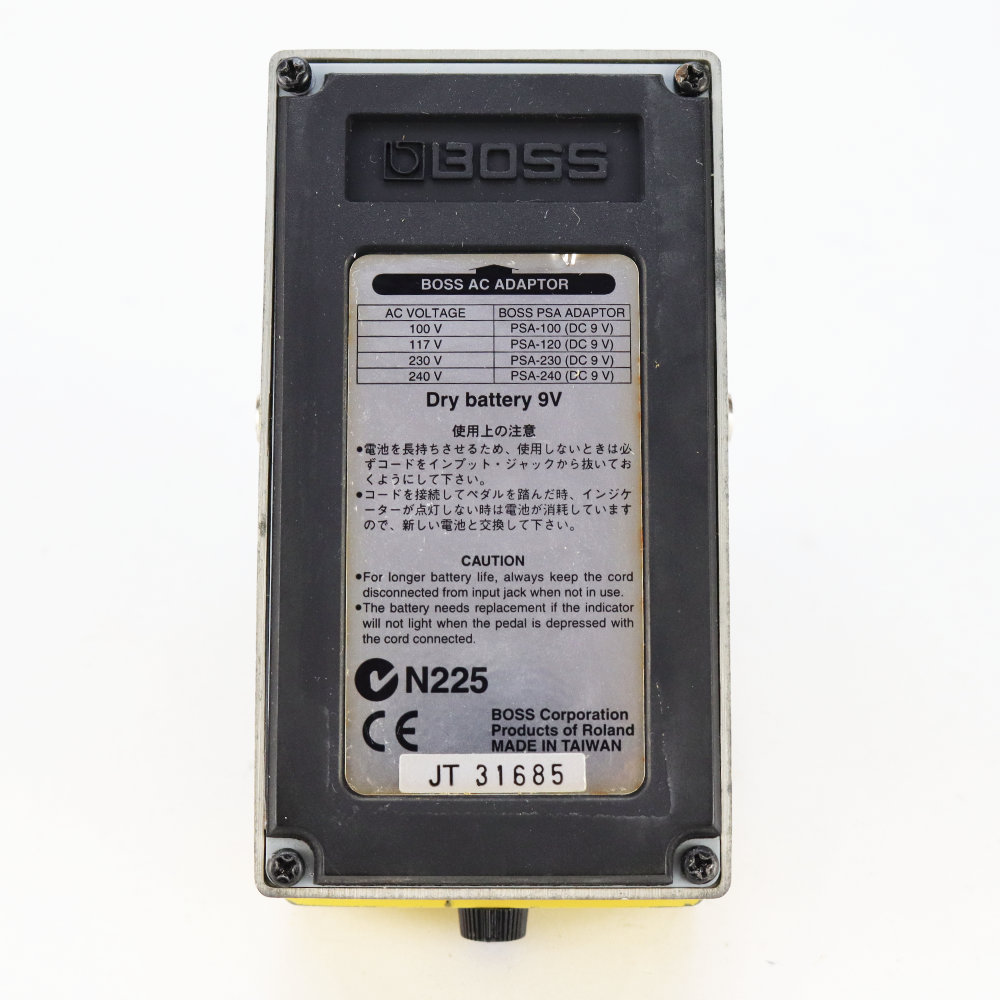 【中古】 ベースオーバードライブ エフェクター BOSS ODB-3 Bass OverDrive ベースエフェクター 底面