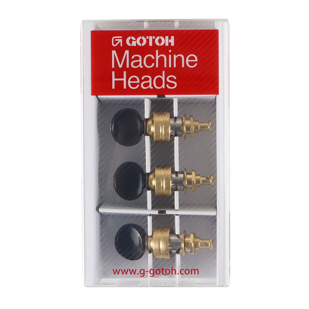 ゴトー GOTOH UPT-UBB-GG ウクレレ用ペグ ゴールド ギアペグ