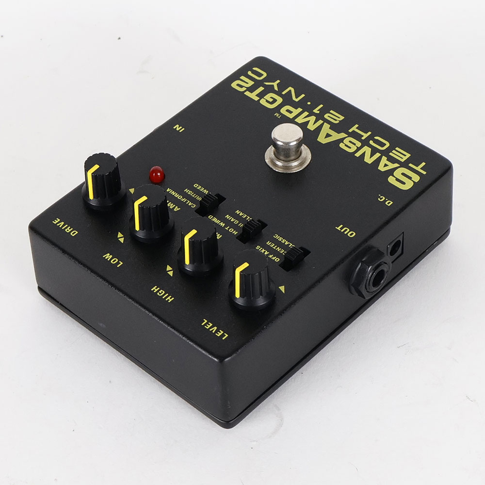 【中古】 TECH21 SansAmp GT2 アンプシミュレーター ギターエフェクター 全体