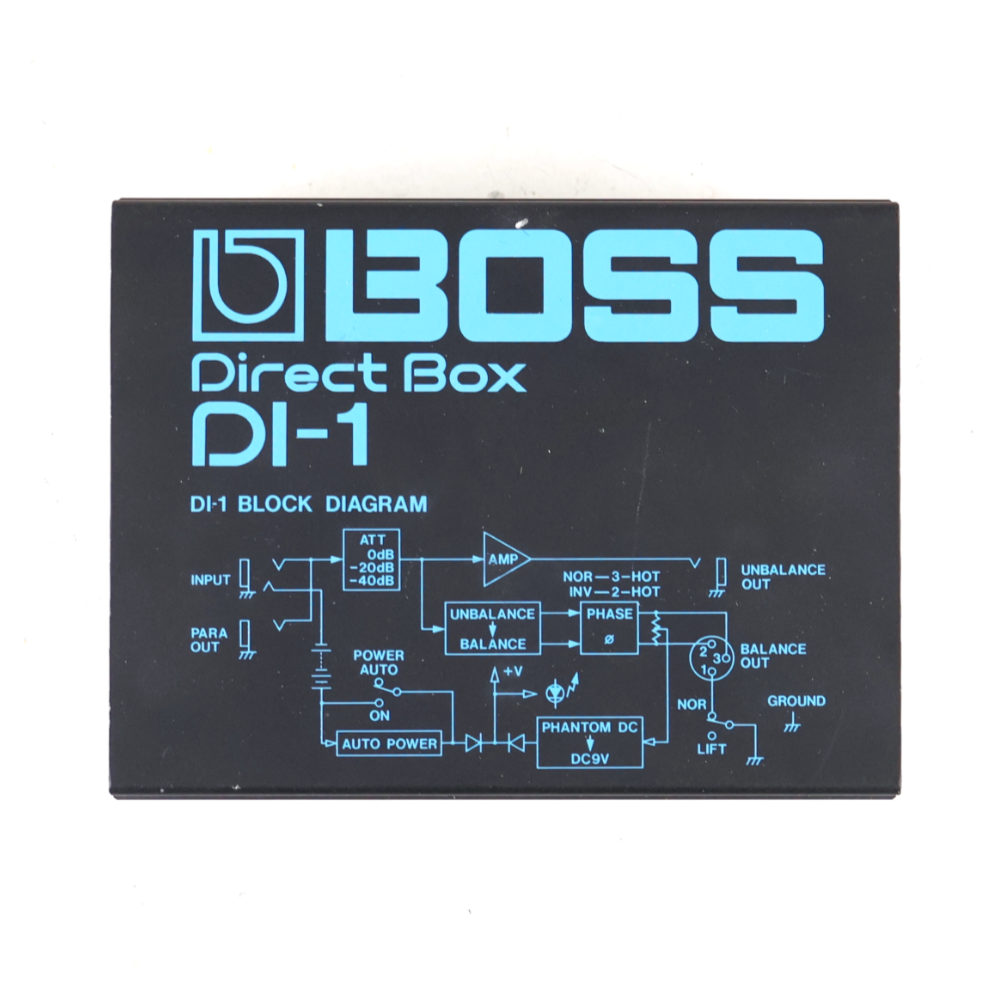 【中古】 ダイレクトボックス DIボックス BOSS DI-1 Direct Box D.Iボックス トップ画像