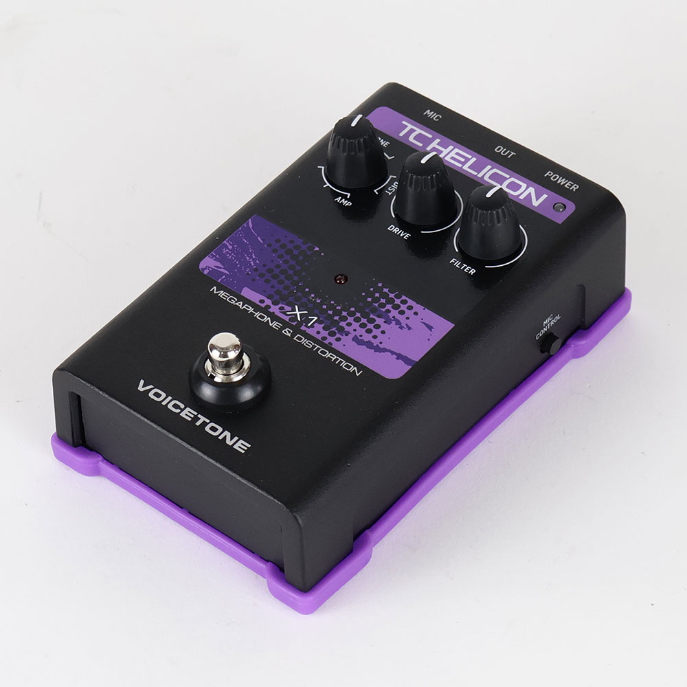 【中古】 TC-HELICON VoiceTone X1 ボーカル用エフェクター 全体