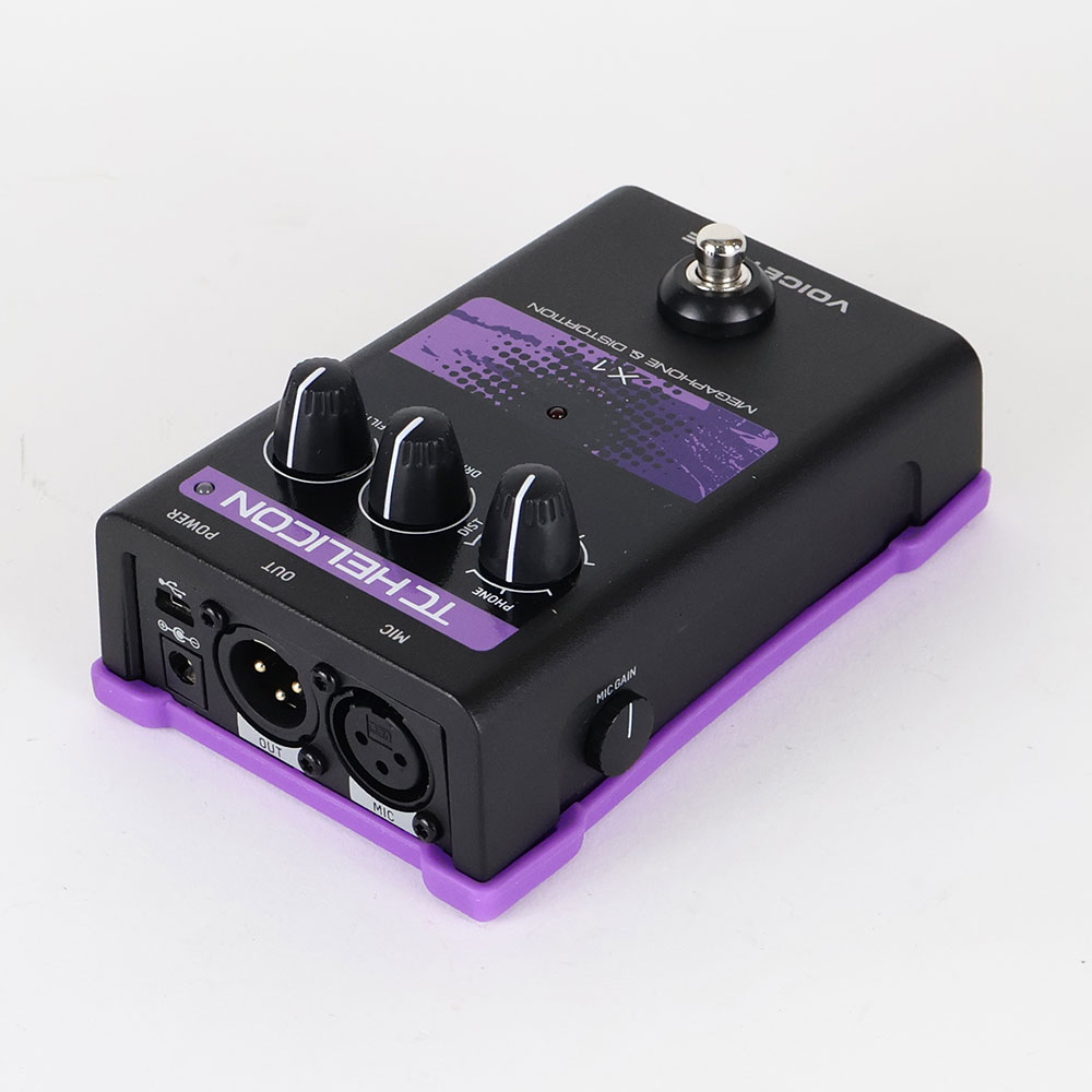 【中古】 TC-HELICON VoiceTone X1 ボーカル用エフェクター 全体