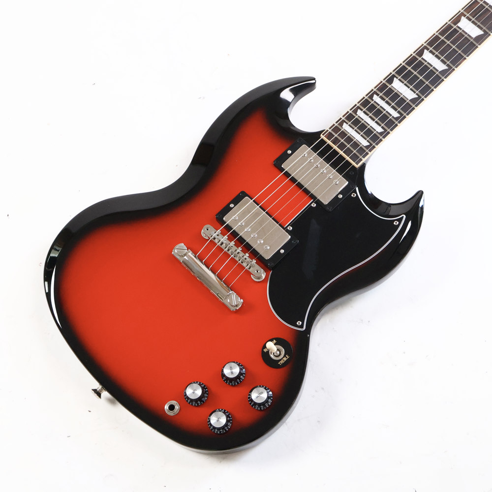 【中古】 エレキギター Gibson SG Standard ’61 Cardinal Red Burst 2023年製 2.84kg ギブソン SGスタンダード カージナルレッドバースト ボディトップ
