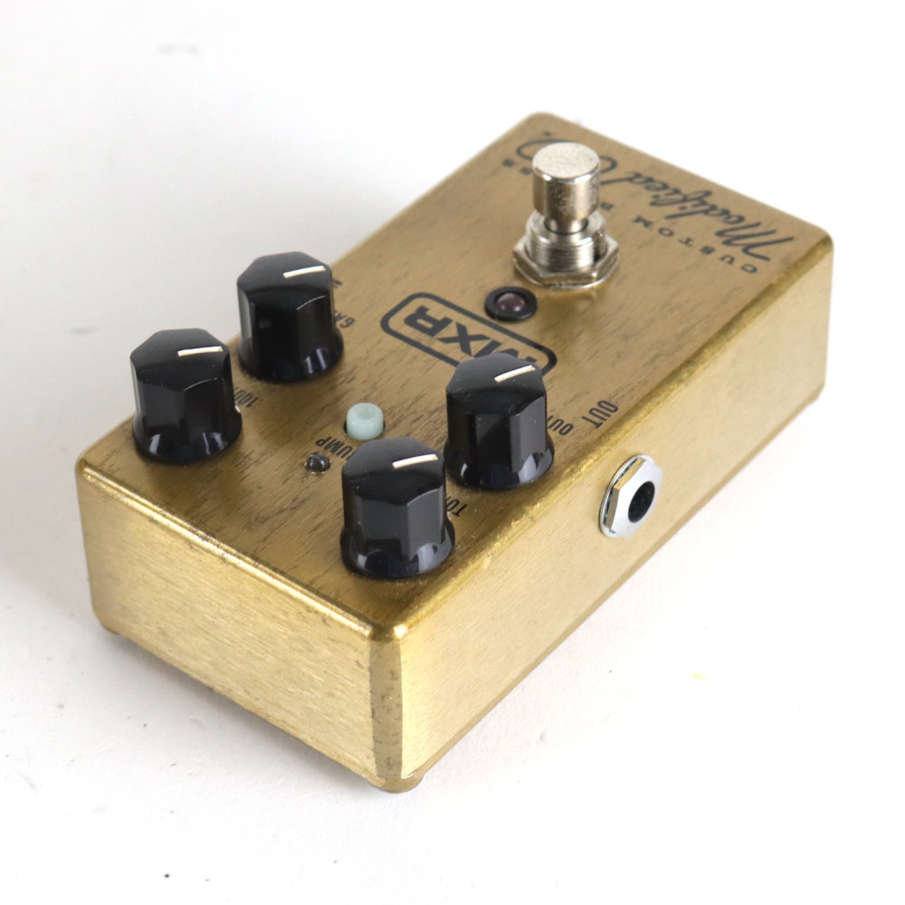 【中古】 オーバードライブ MXR M-77 CUSTOM BADASS MODIFIED O.D M77 カスタムバダスモディファイ リア斜めアングル画像