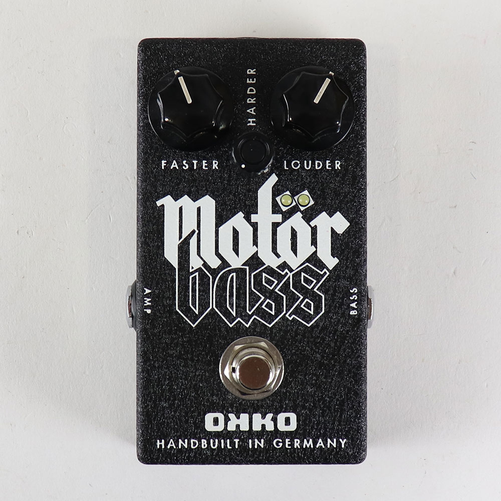 【中古】 ベース用ディストーション OKKO MOTOR BASS 正面