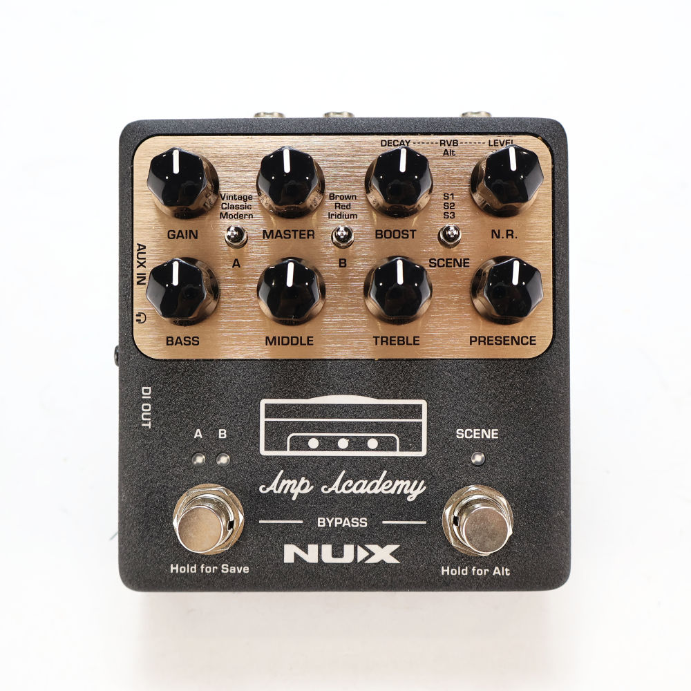 【中古】 NUX Amp Academy アンプモデラー ギターエフェクター