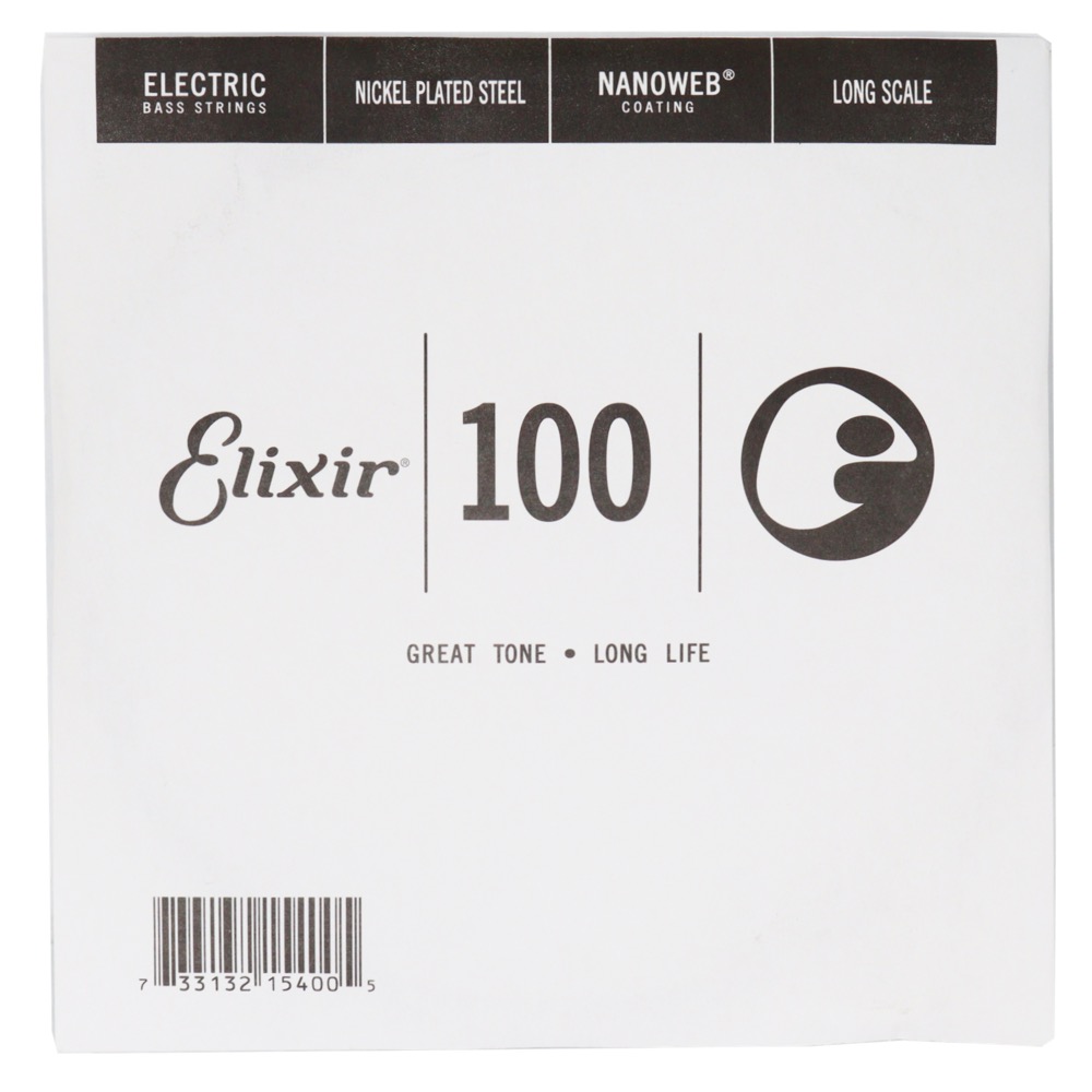 ELIXIR 15400/100L弦 エレキベース用 バラ弦