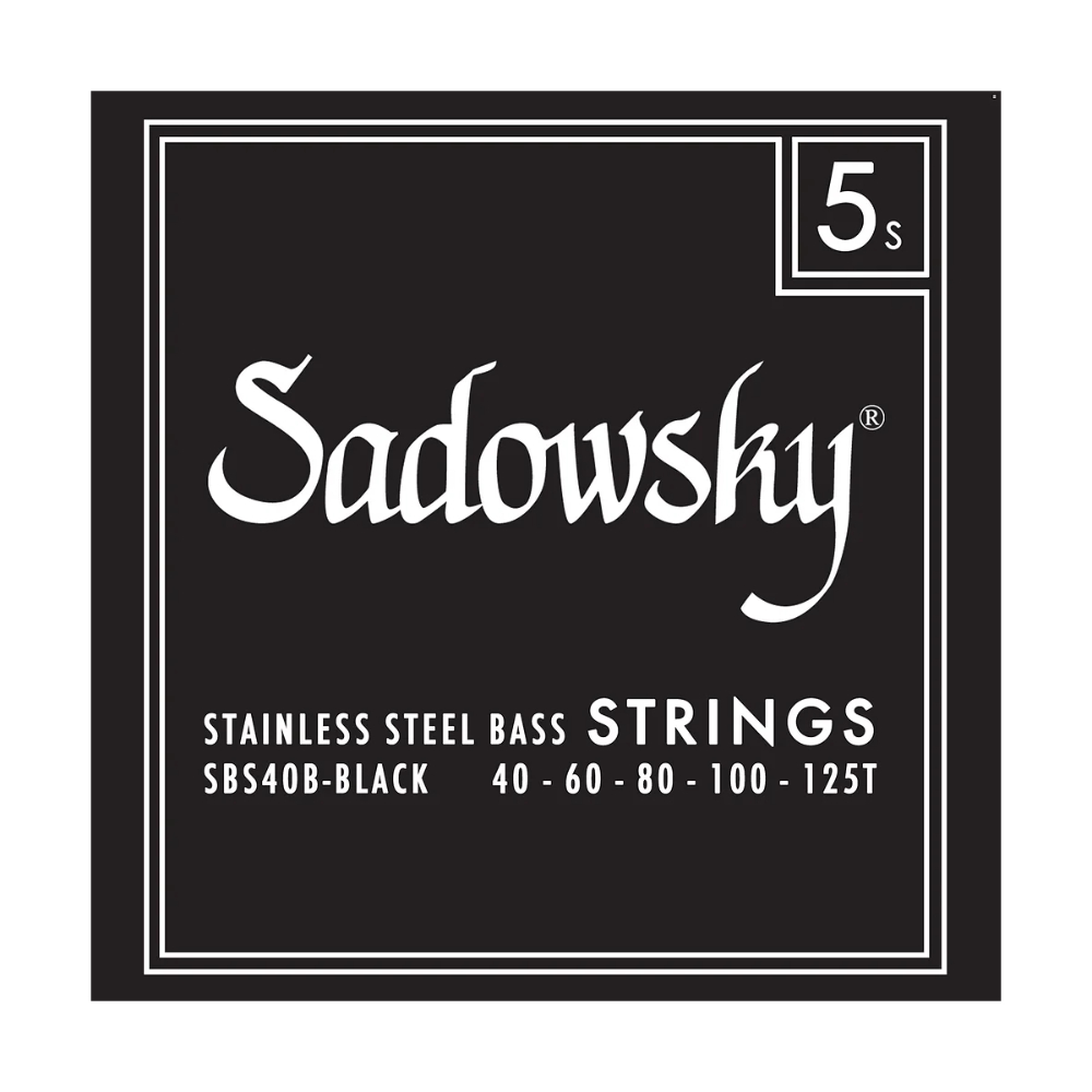 SADOWSKY SBS40B Black ブラックラベル 5弦ベース弦