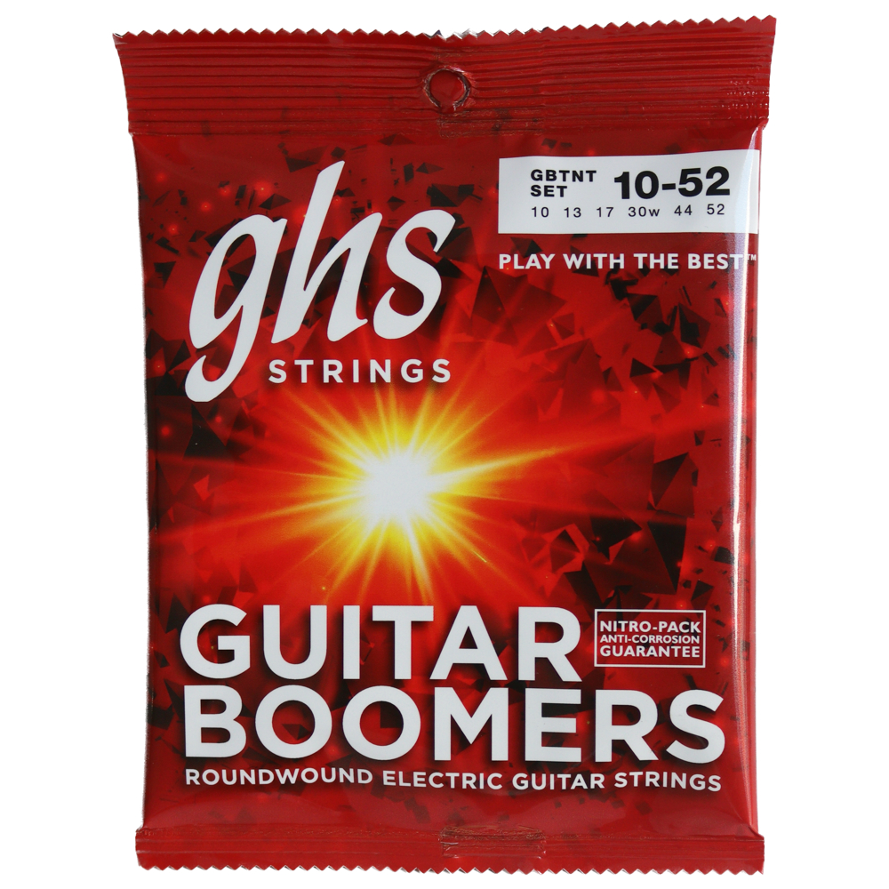 GHS Boomers GBTNT 10-52 エレキギター弦
