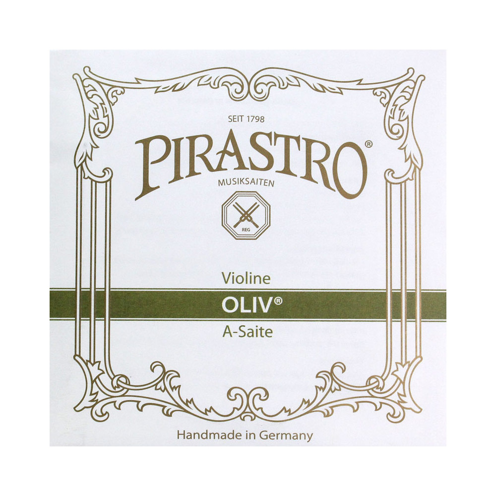 PIRASTRO OLIV 211241 バイオリン弦 オリーブ A線 ガット・アルミ巻