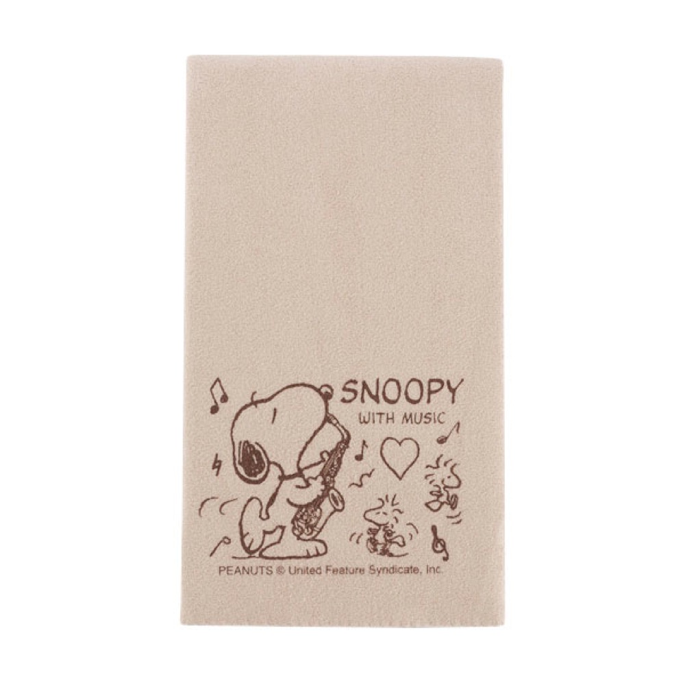SNOOPY with Music スヌーピー SCLOTH-SX 楽器用クロス