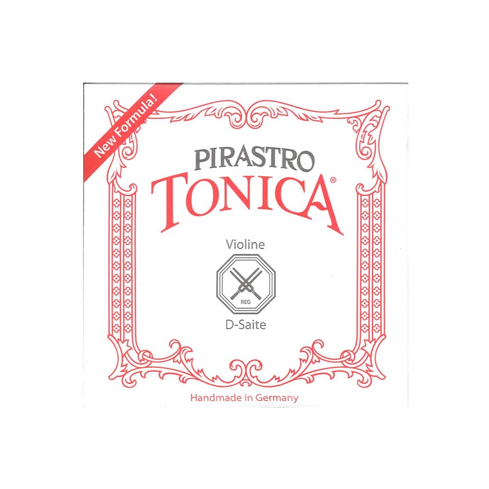 PIRASTRO TONICA 412361 1/4+1/8 D線 シルバー トニカ バイオリン弦