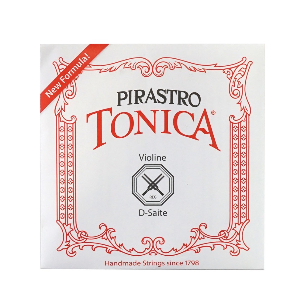 PIRASTRO TONICA 412341 3/4+1/2 D線 シルバー トニカ バイオリン弦 