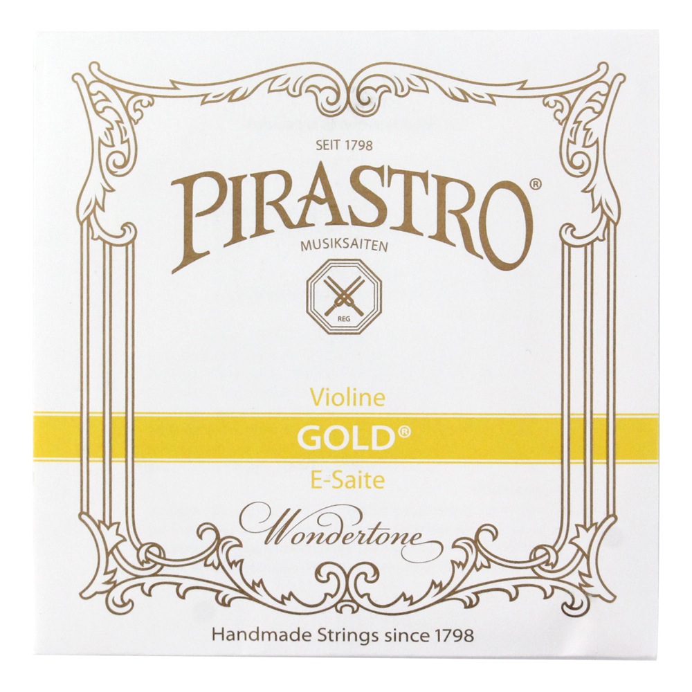PIRASTRO Gold 315121 E線 ボールエンド スチール バイオリン弦