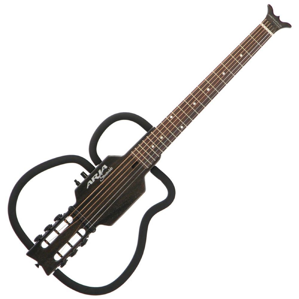 ARIA Sinsonido AS-101S SBK サイレントギター