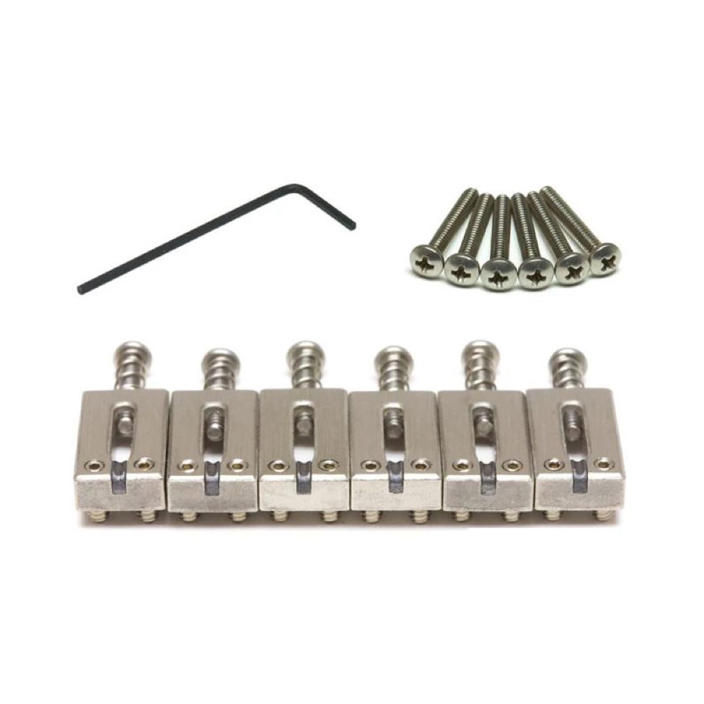 GRAPH TECH PG-8000-00 STRING SAVER CLASSICS FOR STRAT ＆ TELE 2 1/16” SPACING STAINLESS ブリッジサドル