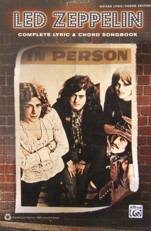LED ZEPPELIN COMPLETE LYRIC&CHORD SONGBOOK シンコーミュージック