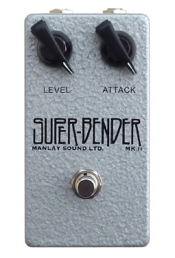 Manlay Sound Super Bender Standard Logo ファズ