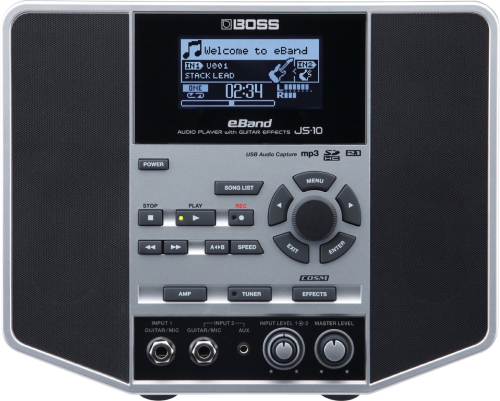 BOSS eBand JS-10 オーディオプレイヤー with ギターエフェクター