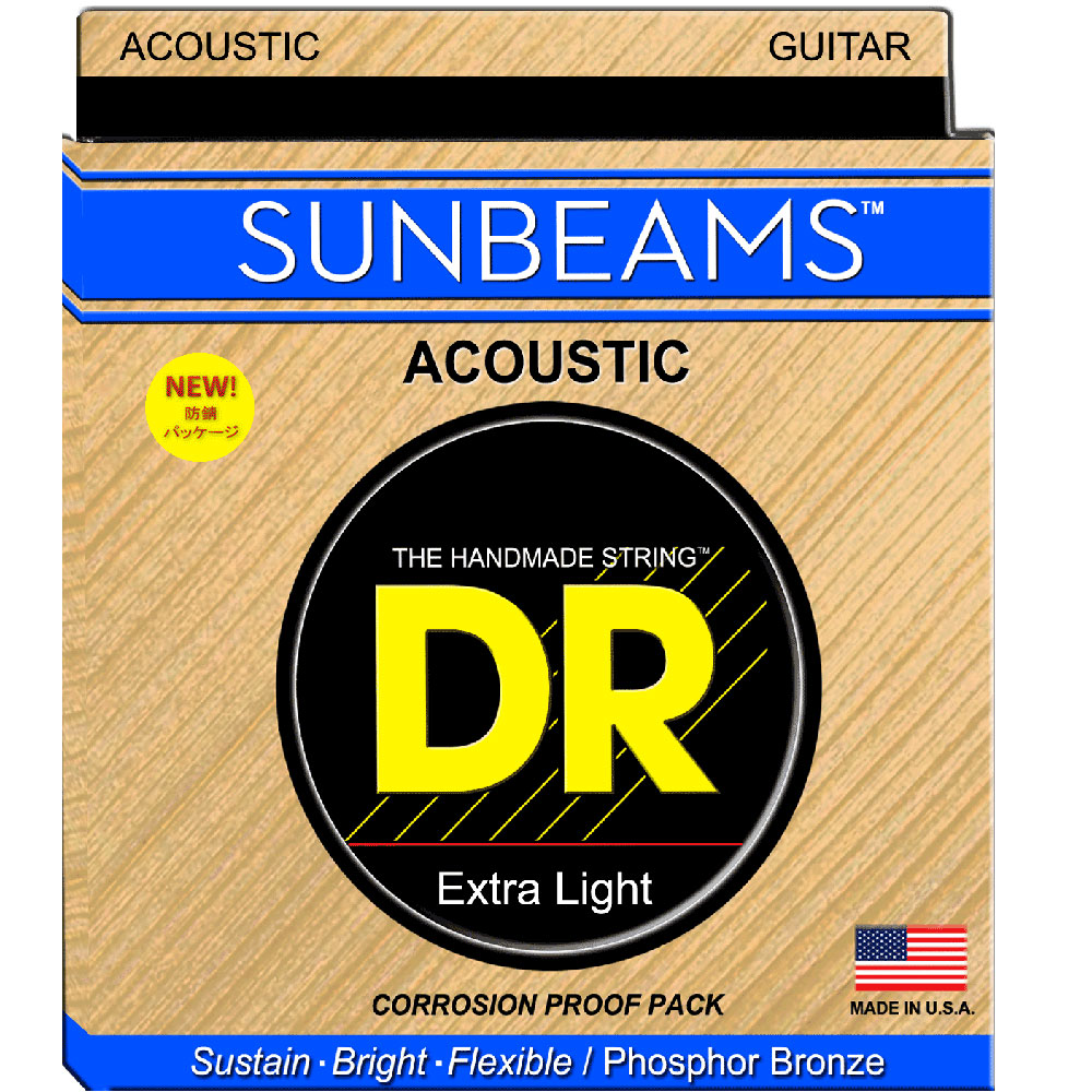 DR SUNBEAM DR-RCA11 Medium-Lite アコースティックギター弦