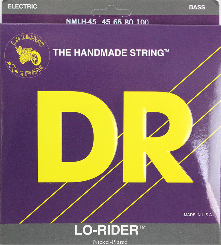 DR NICKEL LO-RIDERS DR-NMLH45 Medium-Lite エレキベース弦