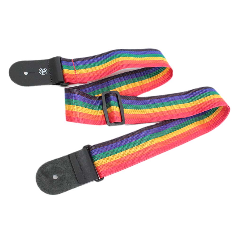 Planet Waves by D’Addario PWS111 Rainbow ギターストラップ