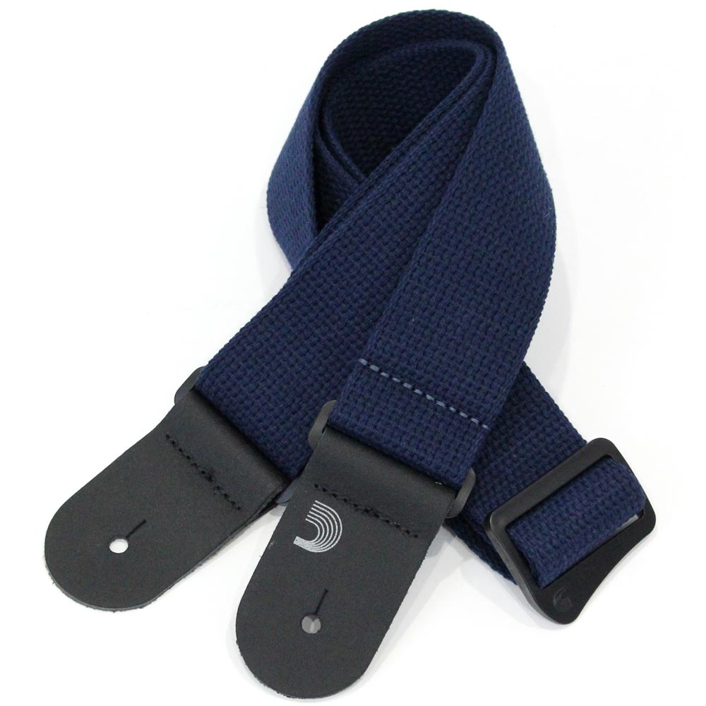 Planet Waves by D’Addario 50CT03 50MM COTTON STRAP BLUE ギターストラップ