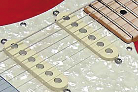 TOM ANDERSON SC1− White シングルコイルスタイル ピックアップ