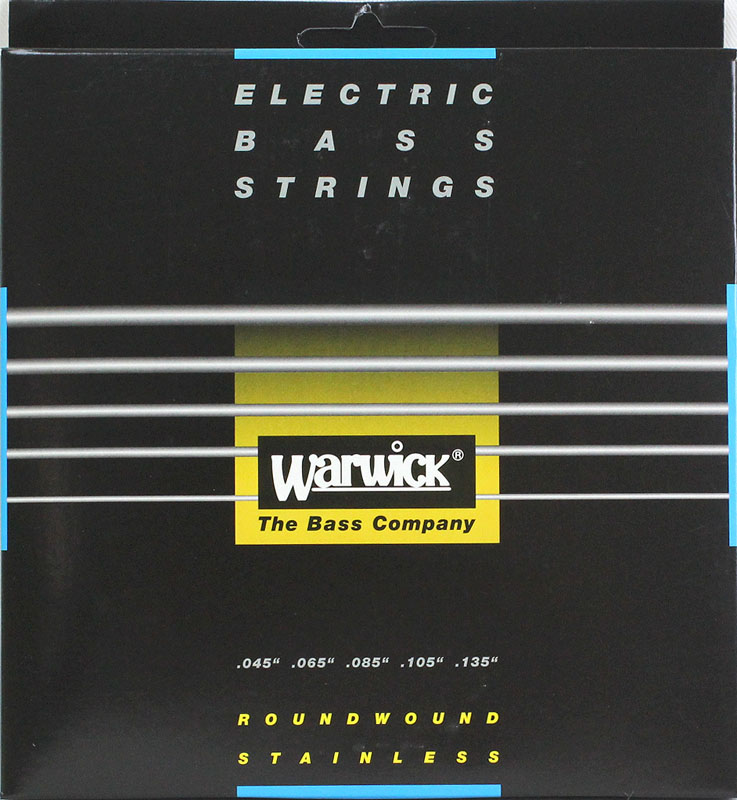 WARWICK 40301 BLACK stainless steel 5-string Set M 045-135 5弦ベース弦