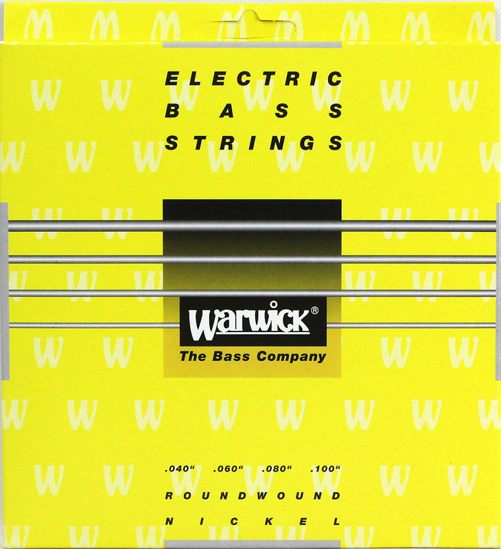 WARWICK 41210 Yellow Label 4-string Set ML 040-100 ベース弦