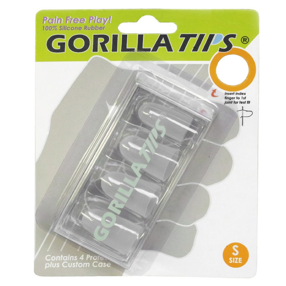 Gorilla Tips Small Clear フィンガープロテクター