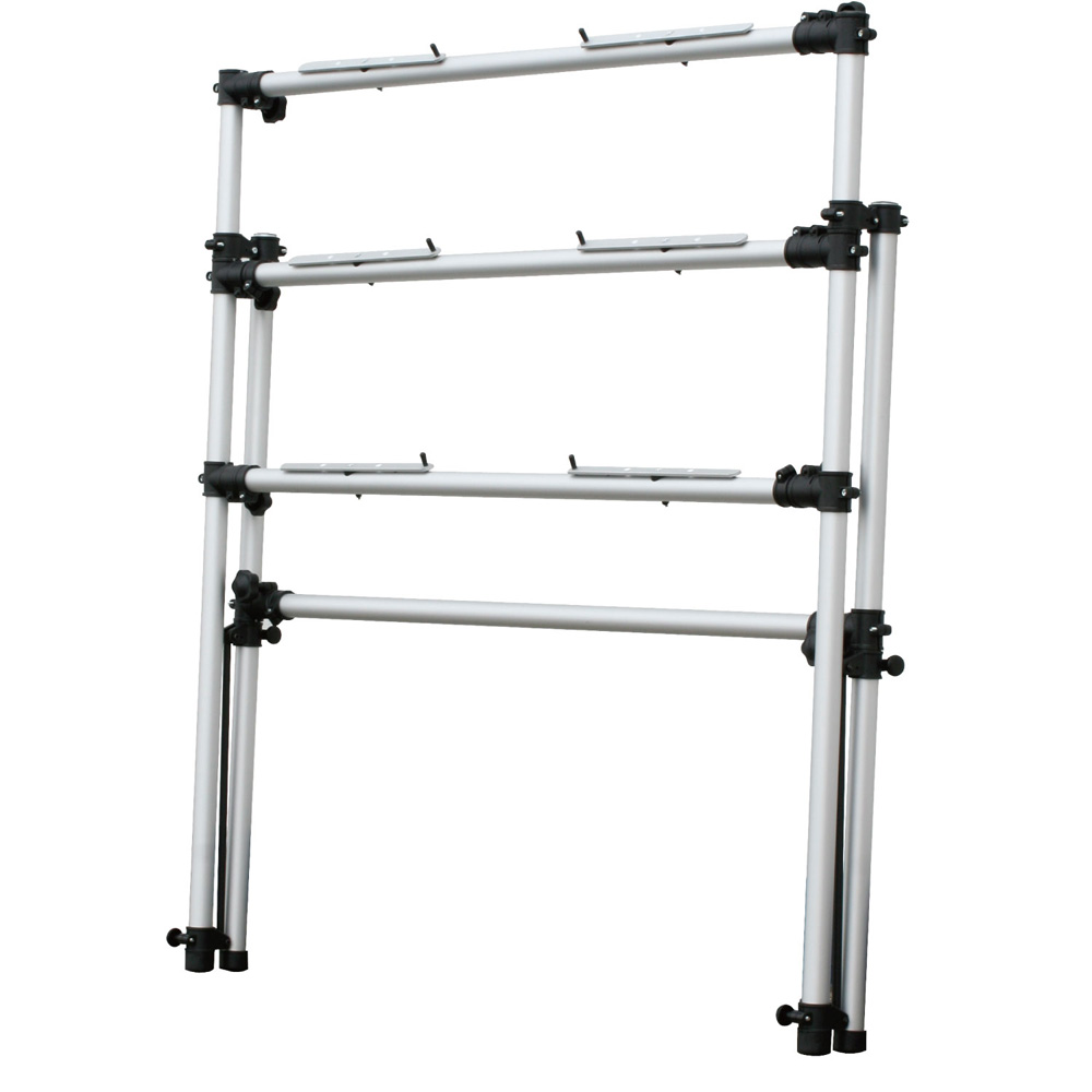 回転させる事でよりコンパクトに折り畳む事が可能