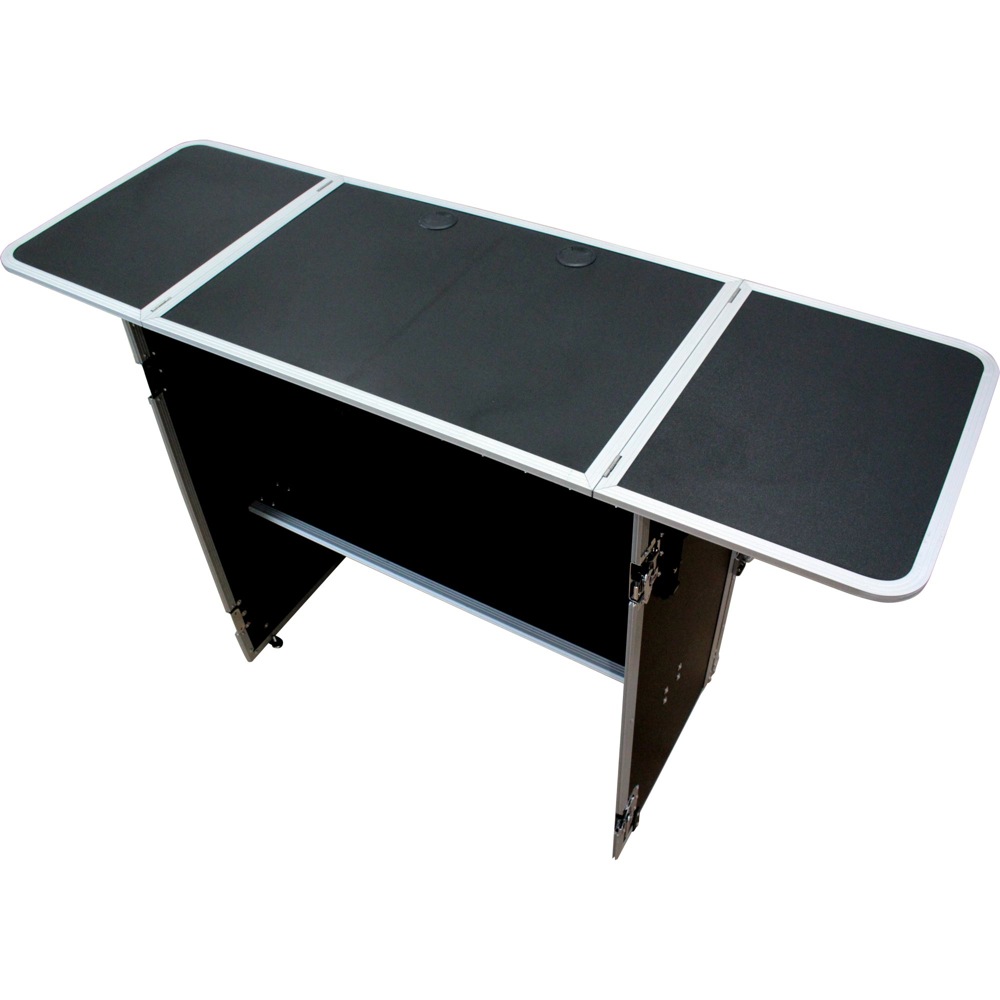 実用性と機能性、そして機動力を兼ね備えた折りたたみ式DJテーブル