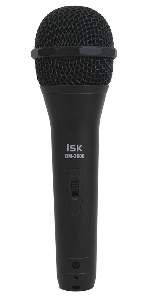 iSK DM-3600 ボーカル用マイク 5Mケーブル付き ダイナミックマイク