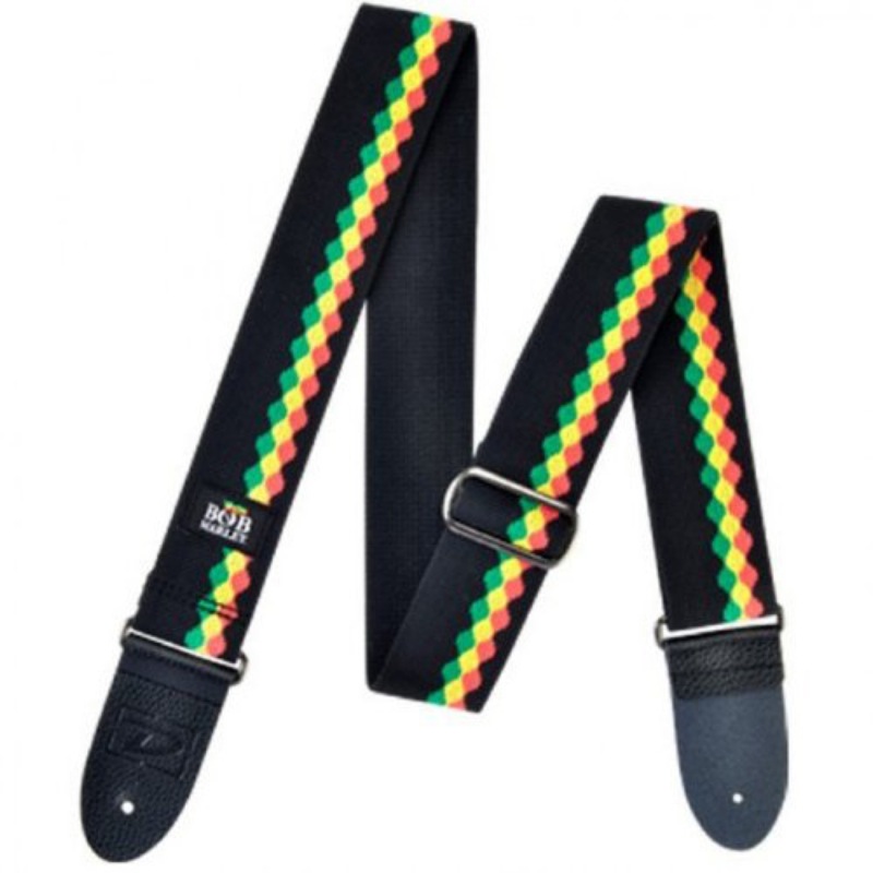 JIM DUNLOP BOB02 Hackey Sack Bob Marley Signature Straps ギターストラップ