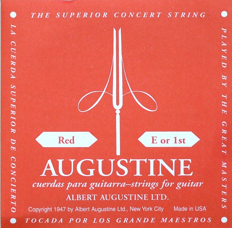 AUGUSTINE RED 1弦×4本