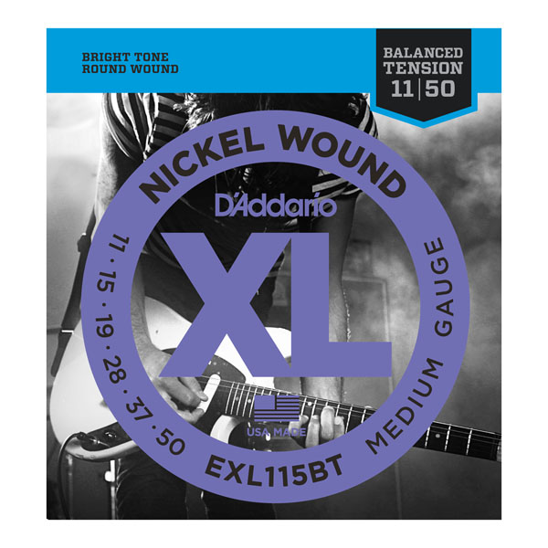 D'Addario EXL115BT×3SET エレキギター弦(ダダリオBalanced Tension XLシリーズ 最適なテンションバランス) |  chuya-online.com 全国どこでも送料無料の楽器店