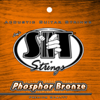 SIT STRINGS P1048 EXTRA LIGHT PHOSPHOR BRONZE アコースティックギター弦×12セット