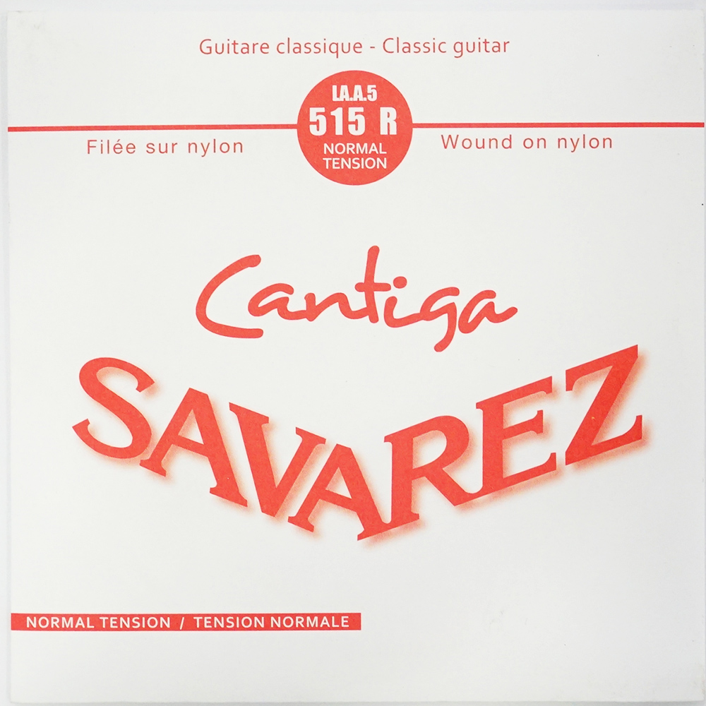 SAVAREZ CANTIGA 515R 5th カンティーガ クラシックギター バラ弦×5本