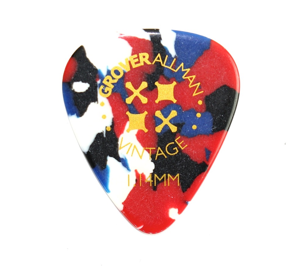 Grover Allman Vintage Celluloid Confetti 1.14mm PPV4511 ギターピック×10枚