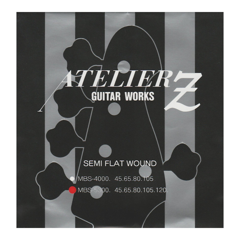 ATELIER Z MBS-5300TA SEMI FRAT BASS STRINGS 5弦エレキベース弦×3セット