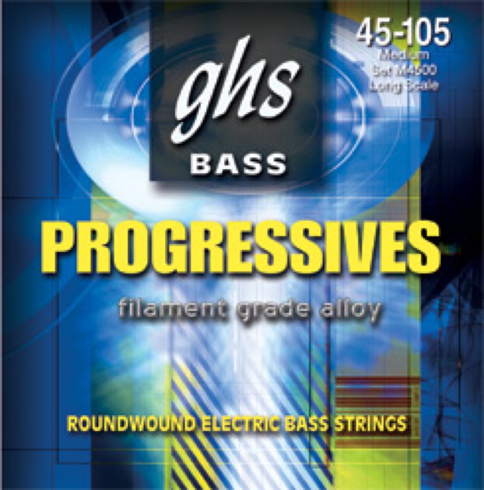 GHS M8000 45-105 Progressives Series エレキベース弦×2SET