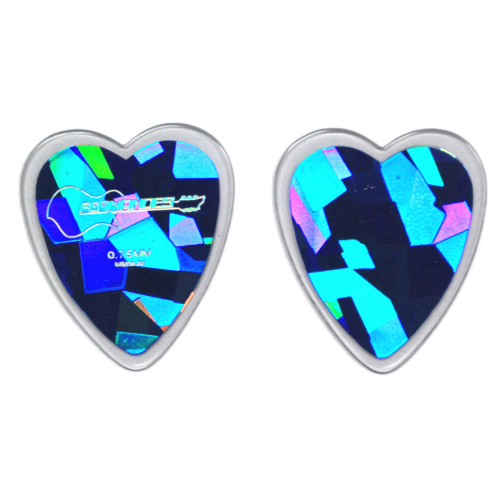 FERNANDES P-100DB HEART DIAMOND BLUE ギターピック×10枚